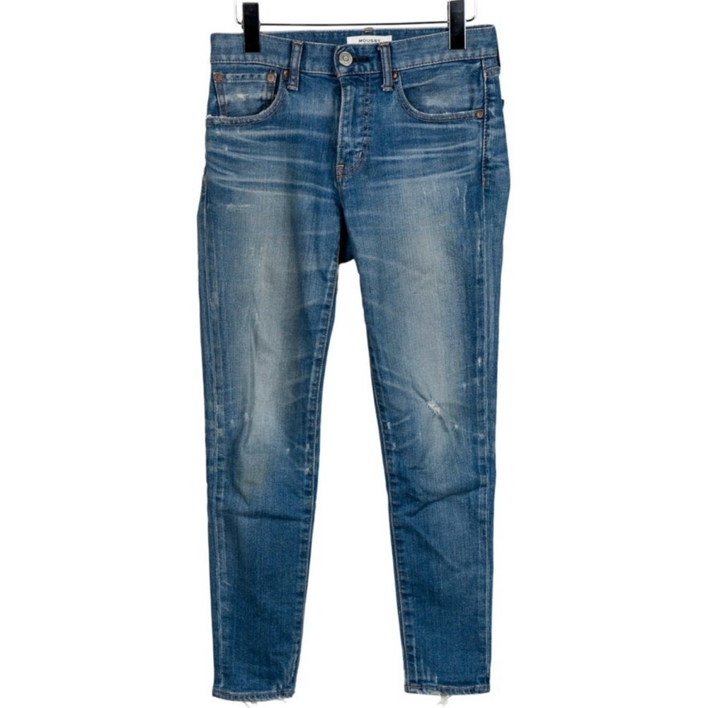 Moussy Vintage mid-rise skinny leg jeans size 25